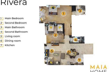 Rivera Maiahome-Hermoso Apt En Polanco Cerca Antara - 2Br 2Bt Mexico City Luaran gambar
